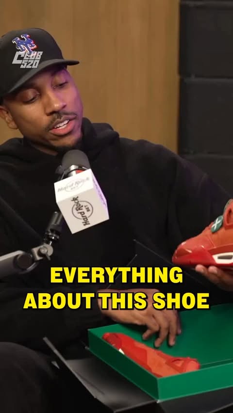 Instagram post by @thevolume for StockX. Caption reads: [...] @stock× Drop your thoughts #SoleStories....