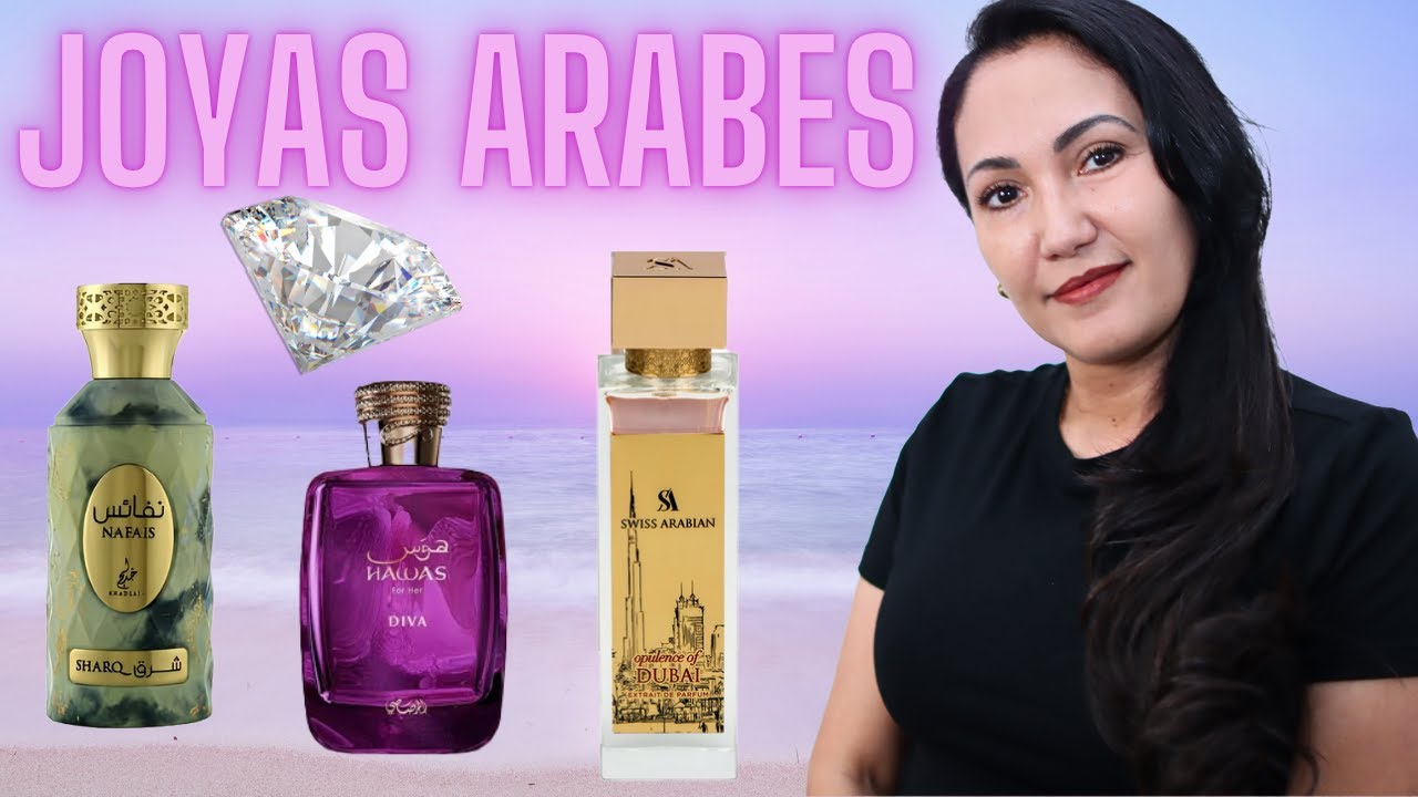 YouTube post by @sentialscent for Intense Oud. Caption reads: PERFUMAZOS Árabes Hawas Diva, Opulence of Dubai,....