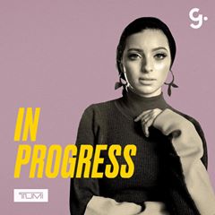 Instagram post by @noor for Girlboss. Caption reads: [...] a podcast show with @tumitravel and....