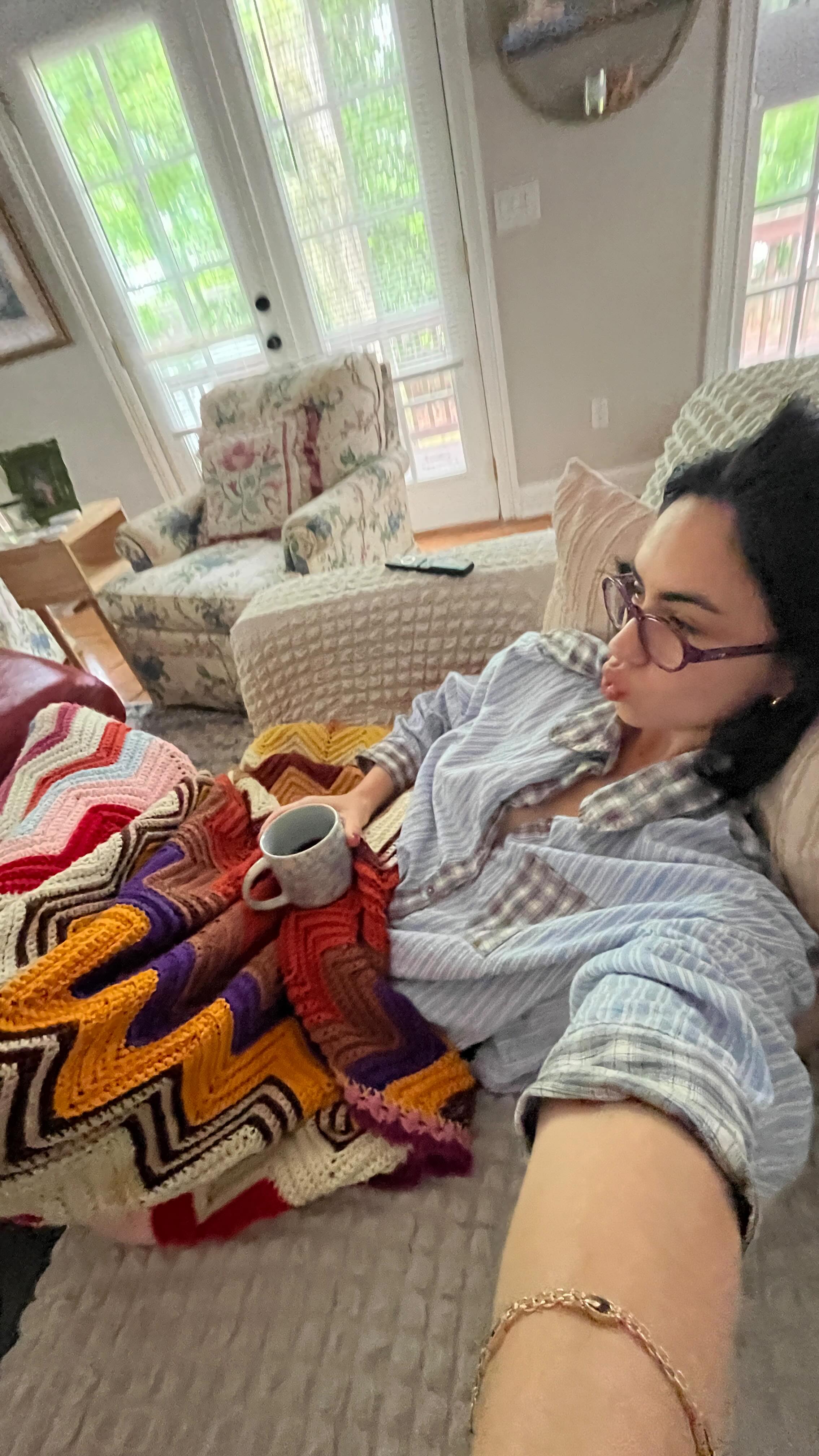 Instagram post by @gabbyfenimore for cbdMD. Caption reads: rest-aid for the restless brought to you by....