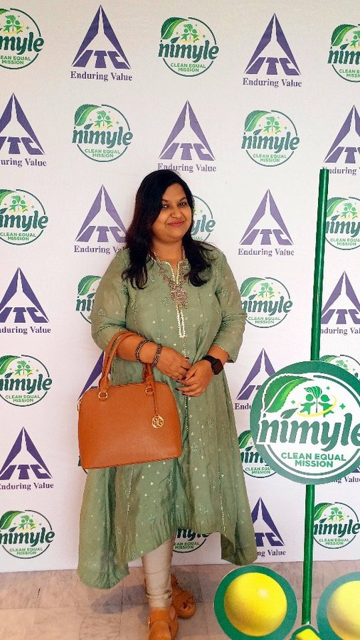 Instagram post by @antara.khushii for Nimyle. Caption reads: Cleaning is not a chore , it's a life skill .
The....