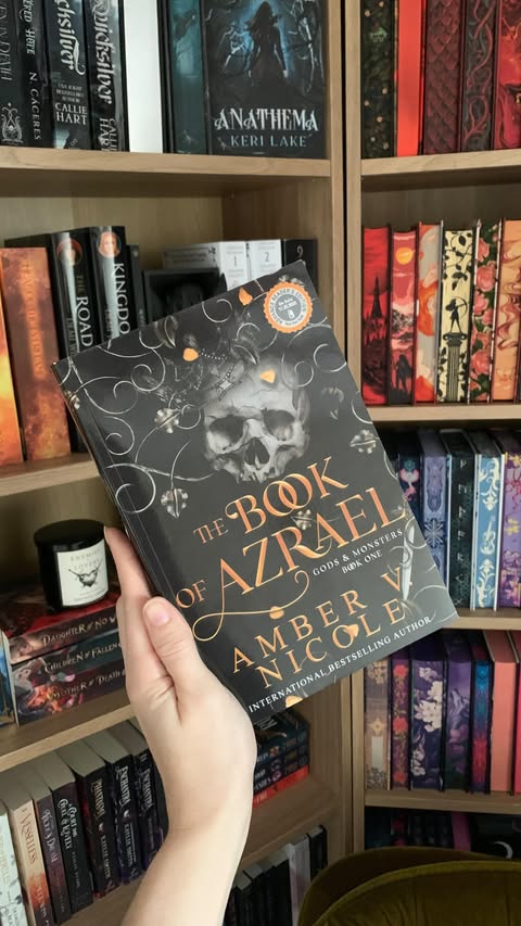 Instagram post by @karly_rose_reads for Kensington Books. Caption reads: What’s a fantasy book you knew within 50 pages or....