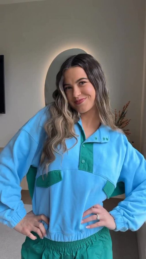 Instagram post by @alyssakatejohnson for FP Movement. Caption reads: I’m loving these new items from FP Movement for....