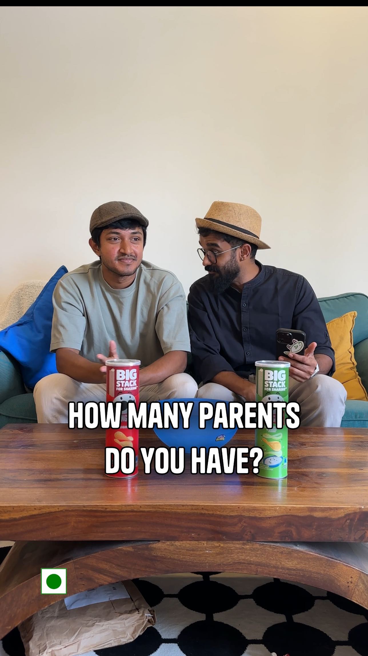 Instagram post by @theabishekkumar for Pringles. Caption reads: Definitely Nirmal is a loving son 🤭

It was so....