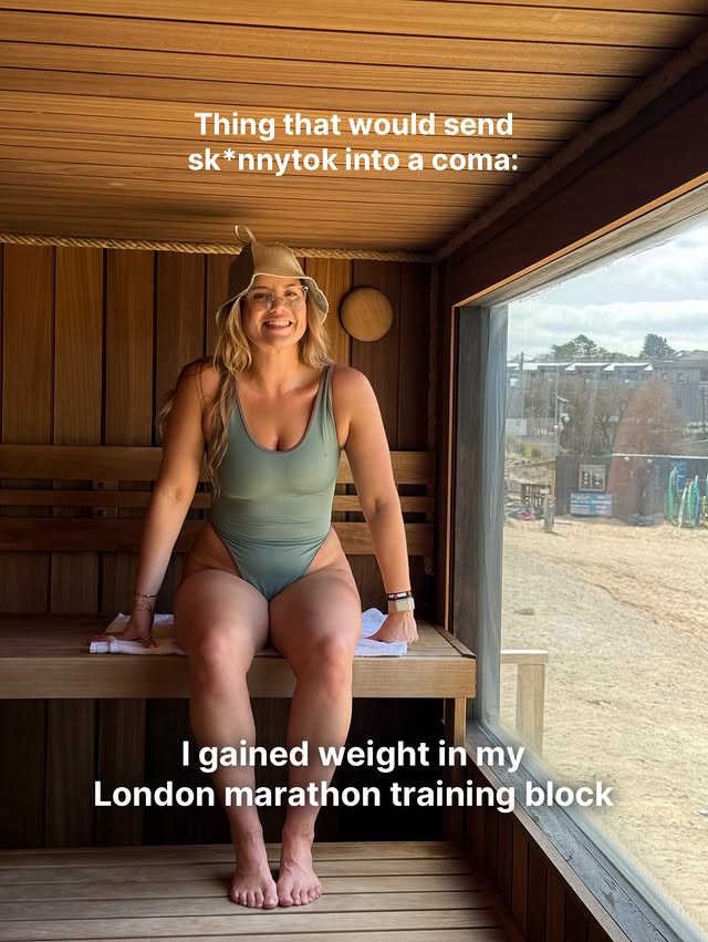 Instagram post by @lucy_xfit for WHOOP. Caption reads: [...] The evidence is backed up through my @whoop....