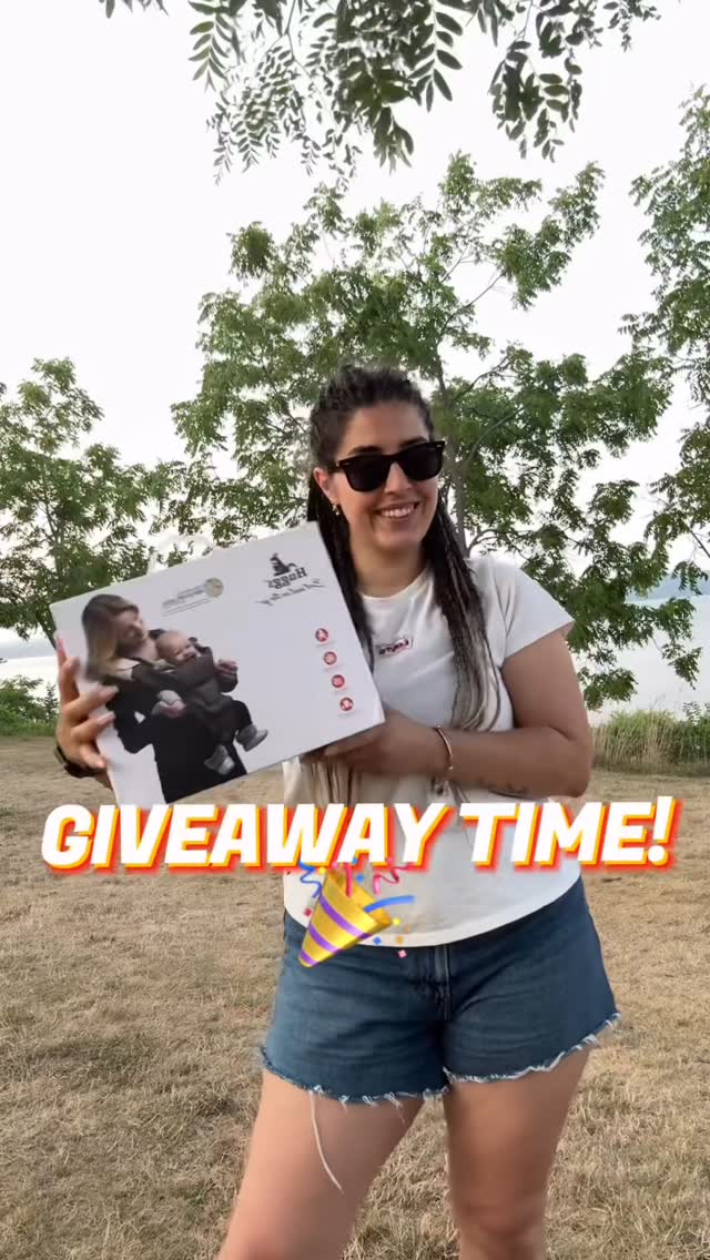 Instagram post by @ipekxcanada for Abiie. Caption reads: 🎉 GIVEAWAY TIME! We’ve partnered with @abiiebaby....