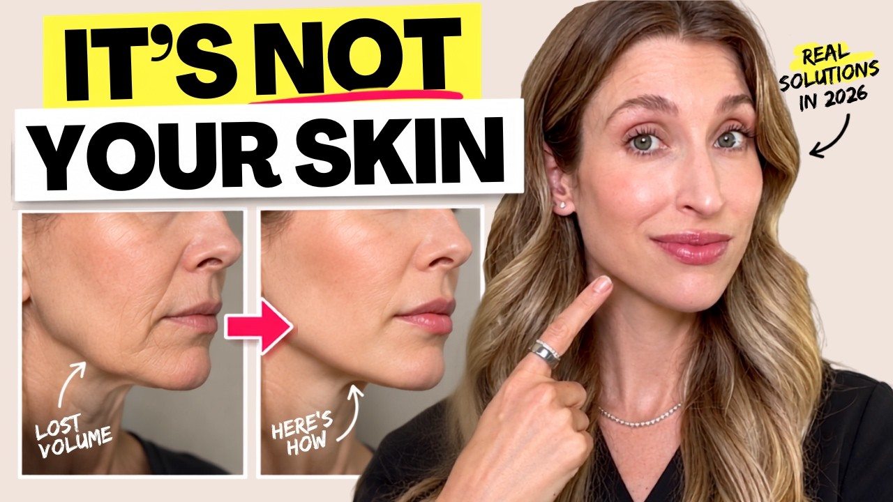 YouTube post by @DrSamEllis for Prequel Skin. Caption reads: Why does your face suddenly look more hollow,....