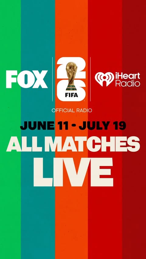 Instagram post by @itssjessc for iHeartRadio. Caption reads: [...] countries in the 2026 #WorldCup ⚽️🏆....