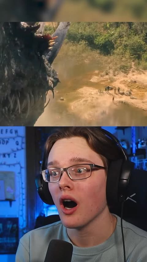 Instagram post by @dravenreacts for Apple TV. Caption reads: [...] Insane… 🤯🔥 #monarchlegacyofmonsters....