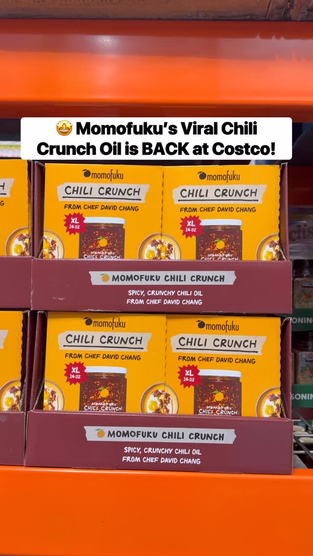Instagram post by an influencer for Momofuku Goods. Caption reads: [...] #momofukupartner Find @momofukugoods Chili....