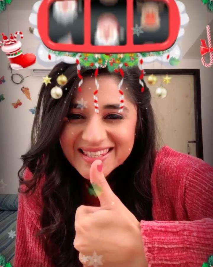 Instagram post by @officialkanikamann for Likee. Caption reads: Use the thumbs up sticker to join me on like.....