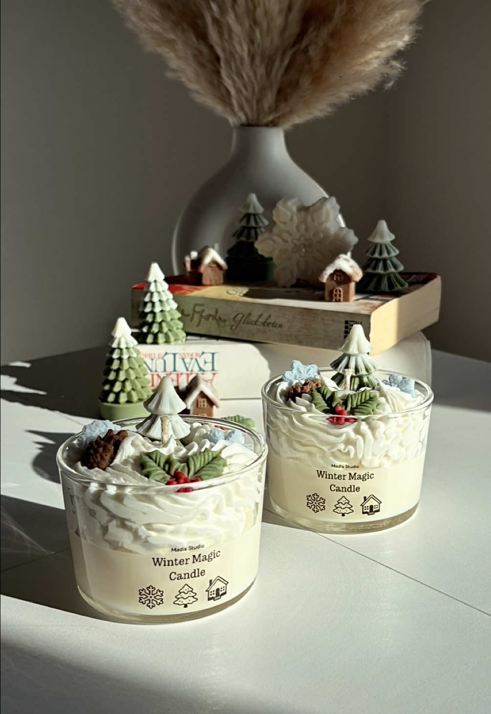 TikTok post by @madis.studio for NIIMBOT. Caption reads: Ad | Collab I use the white Niimbot B21 printer....