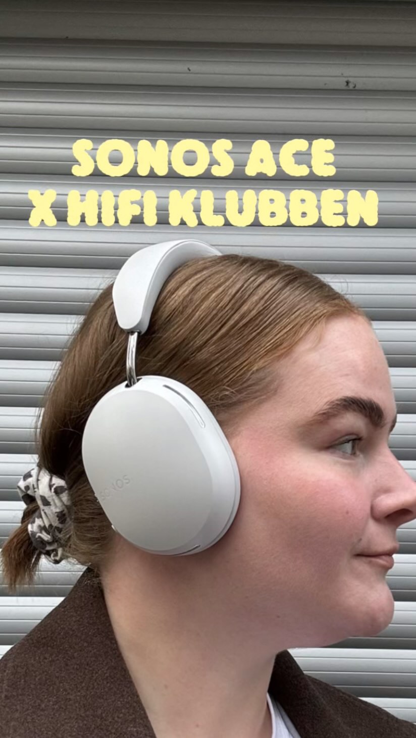 Instagram post by @alinafrie for Sonos. Caption reads: ANZEIGE | Mein Mann nimmt ständig meine Kopfhörer.....