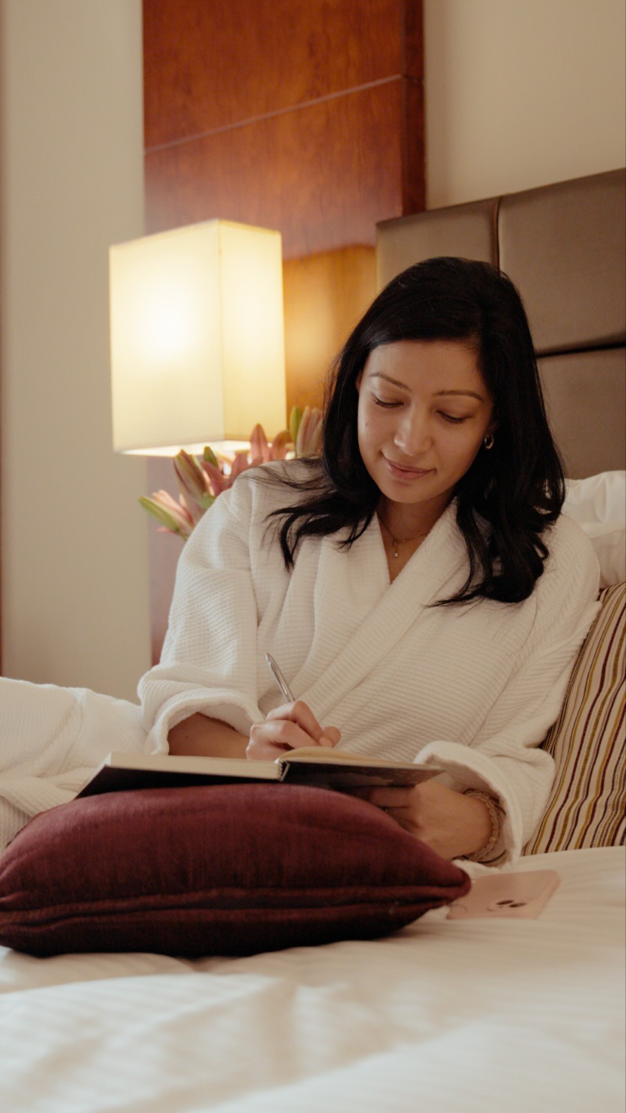 Instagram post by @jiasingh for The Body Shop. Caption reads: A few minutes where the world isn’t asking for....