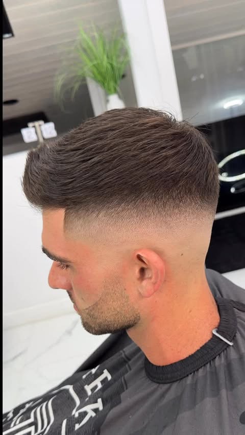 Instagram post by @parker_thabarber for BaBylissPRO. Caption reads: Partnering with @babylissprobarber to show off the....