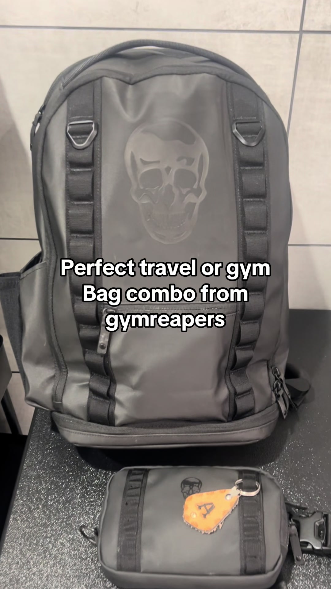 TikTok post by @itssss.gellie for Gymreapers. Caption reads: [...] fits the things that i need @Gymreapers....