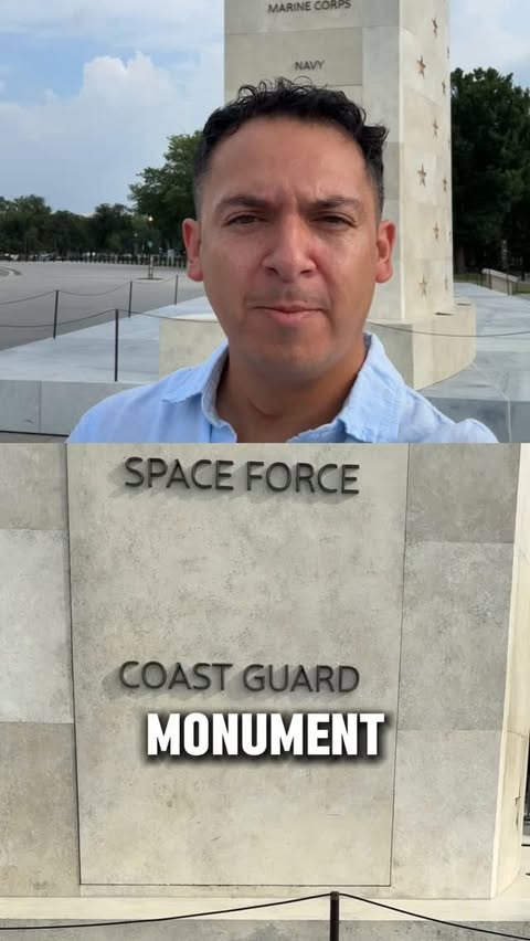 Instagram post by @viva_la_vargas_ for USAA. Caption reads: #usaapartner The National Military Monument by....
