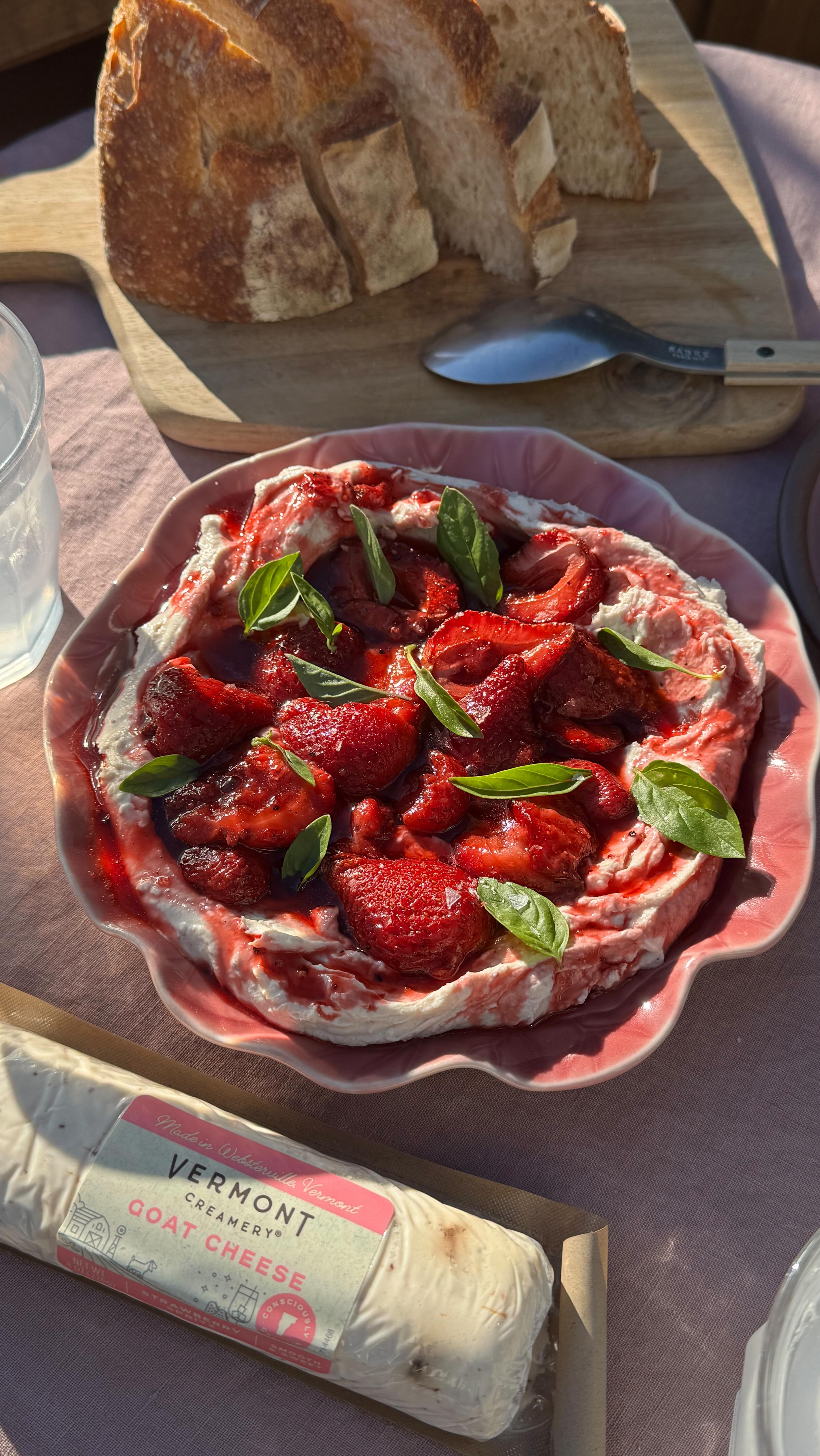 Instagram post by @eatchofood for Vermont Creamery. Caption reads: [...] month only you’ll be able to find....