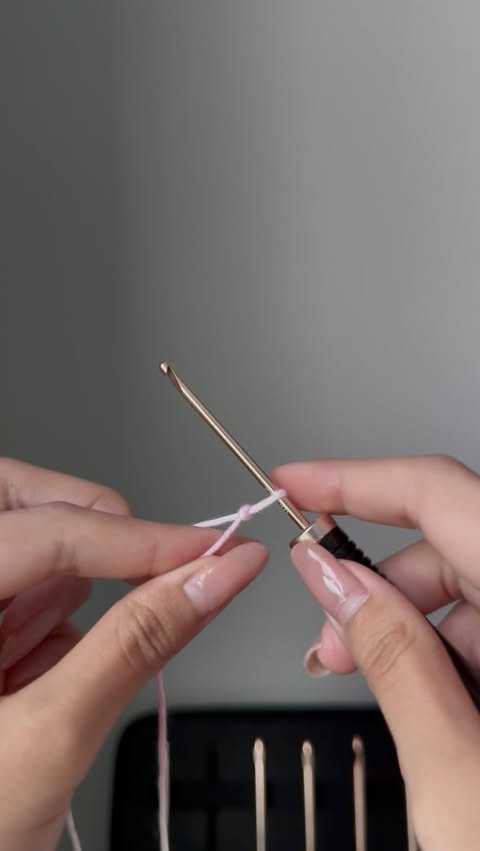 Instagram post by @thesmallmaker for KnitPro. Caption reads: As 2025 comes to an end, I just want to thank....