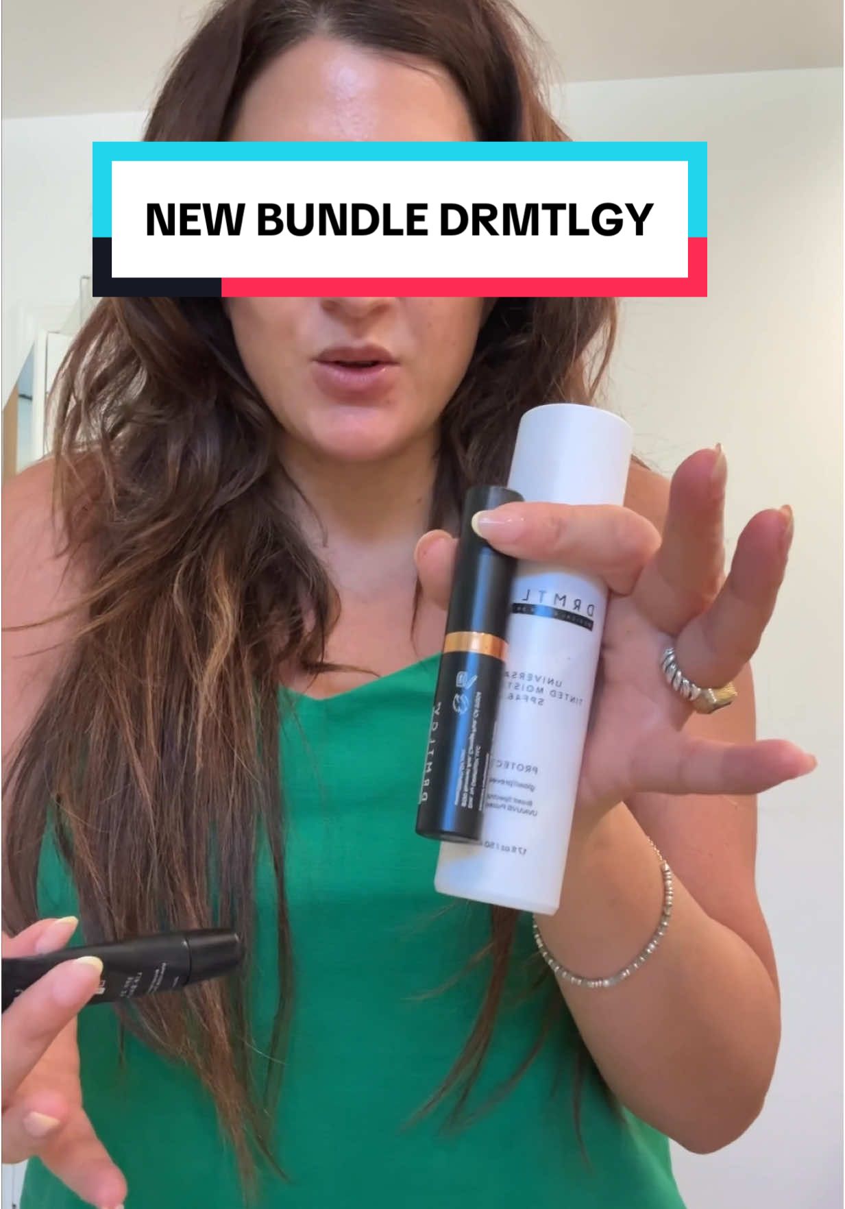 TikTok post by @heyitselena33 for DRMTLGY. Caption reads: Took you guys long enough 😂😂 @DRMTLGY #drmtlgy....