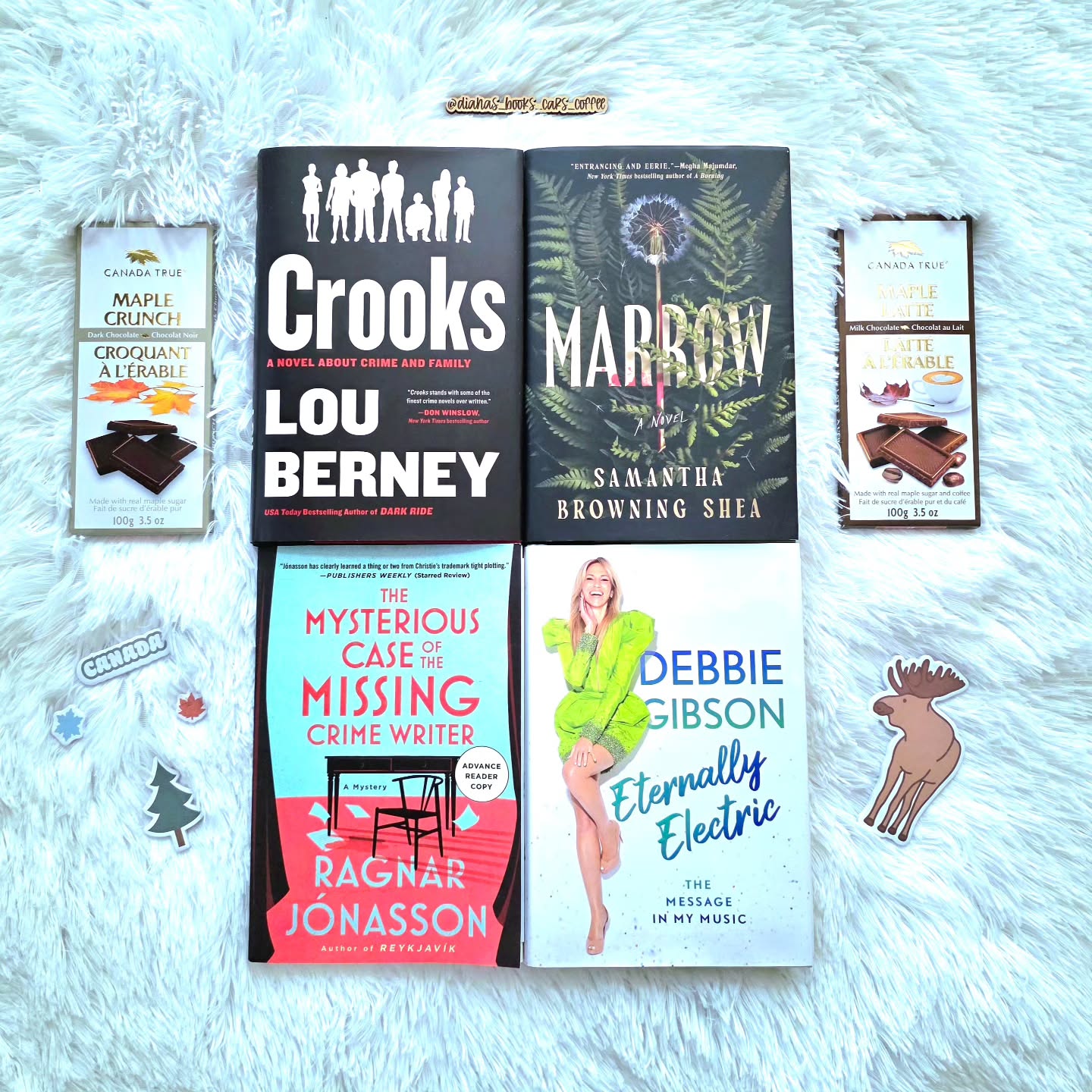 Instagram post by @dianas_books_cars_coffee for Putnam Books. Caption reads: ✨️🎉 PUB WEEK FEATURES 🎉✨️

Thank you SO much to....