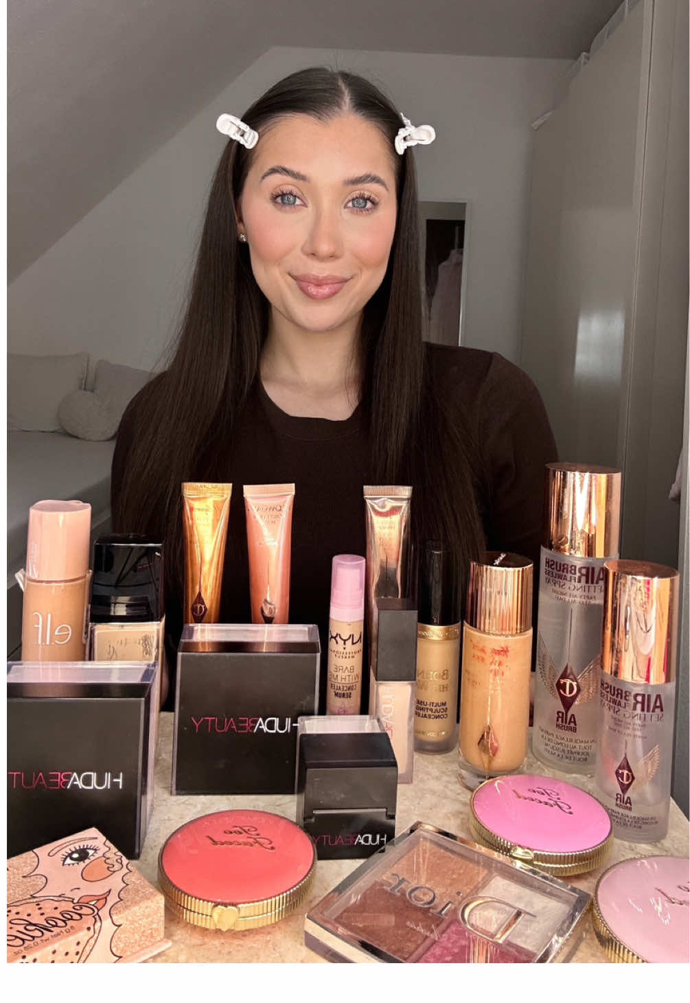 TikTok post by @riaxmara for DOUGLAS. Caption reads: Black Friday Must-Haves 🩵 @Douglas Cosmetics....