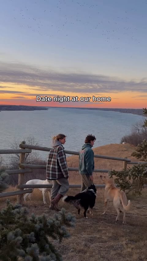 Instagram post by @nreid7 for Tru Western. Caption reads: Date night at the acreage! @truwestern #truwestern....