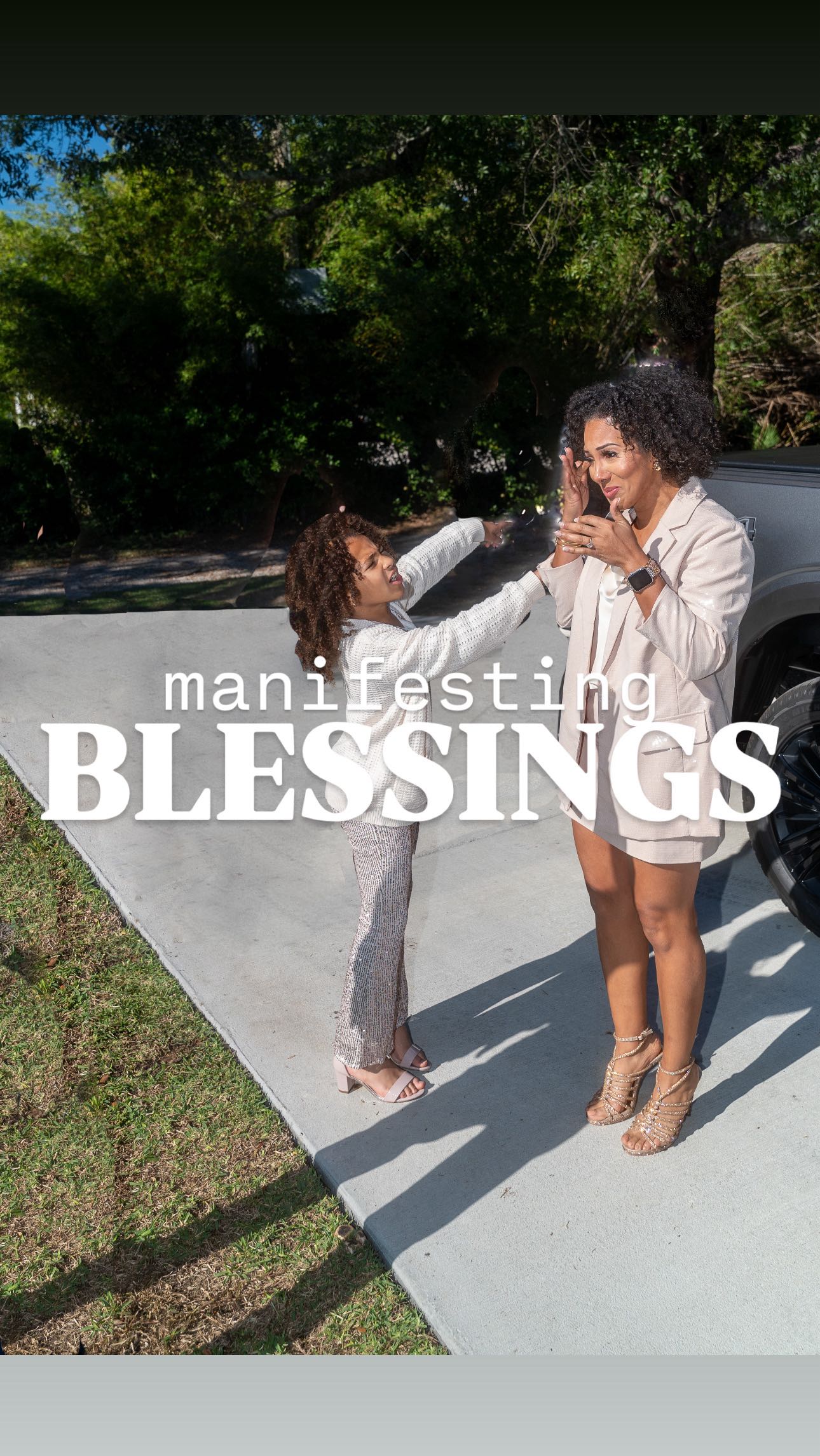 Instagram post by @thekerripaul for ESSENCE. Caption reads: Not me last year at @essencefest manifesting a....