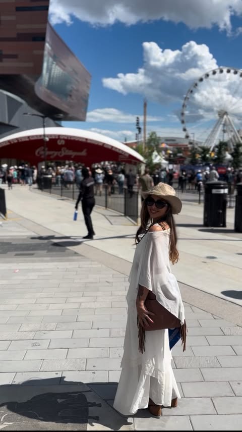 Instagram post by @nikitaelyse for BMO. Caption reads: Stampede days with @bmocanada 🤠✨ Spent the day....