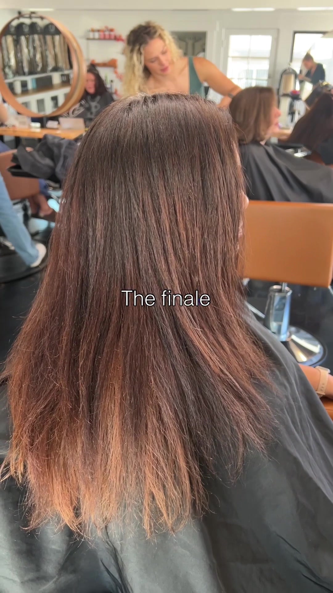 TikTok post by @lifeoflisag for Paul Mitchell. Caption reads: [...] We chose a lived in placement and used @Paul....