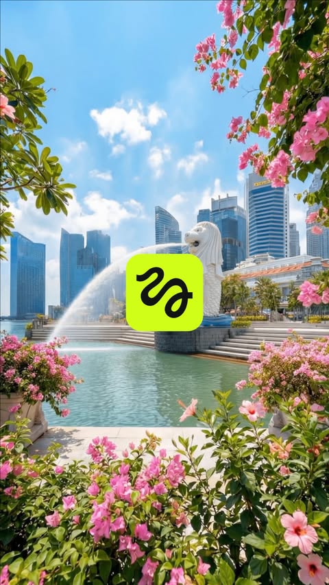 Instagram post by @zono.sann for VisitSingapore. Caption reads: How to make this⁉︎/良く見るこの動画の作り方！
This time, I made....