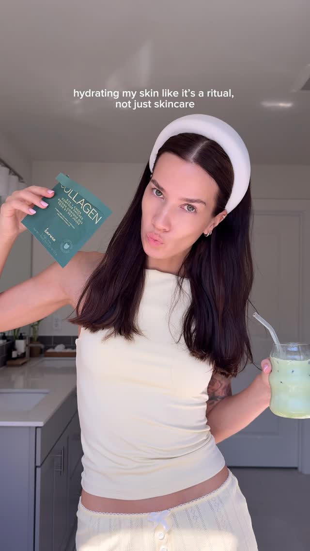 Instagram post by @howareumary for Karuna Skin. Caption reads: did my matcha, did my mask, felt like i could....