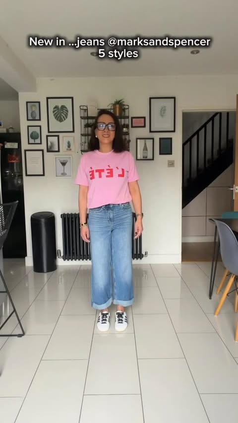 Instagram post by @stealmystyle40 for Marks and Spencer. Caption reads: [...] denim and own quite a few pairs of....