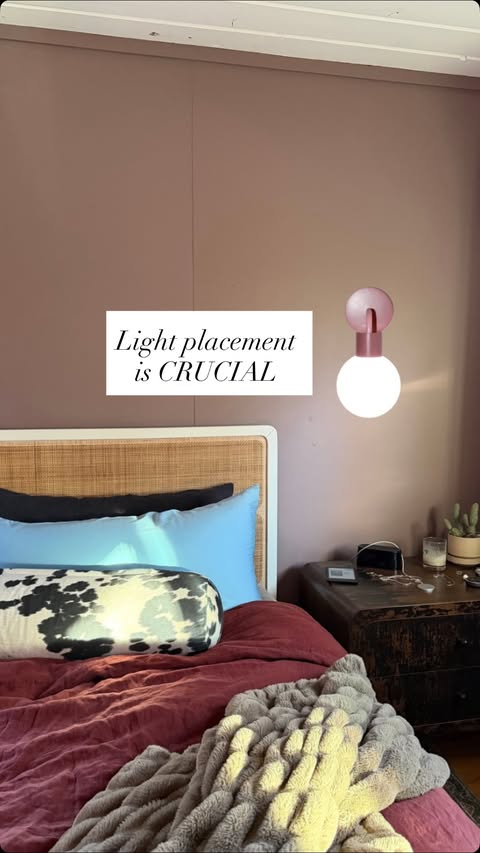 Instagram post by @lilswalty for The Poplight. Caption reads: [...] fix your light placement. 
#ad @thepoplight.
