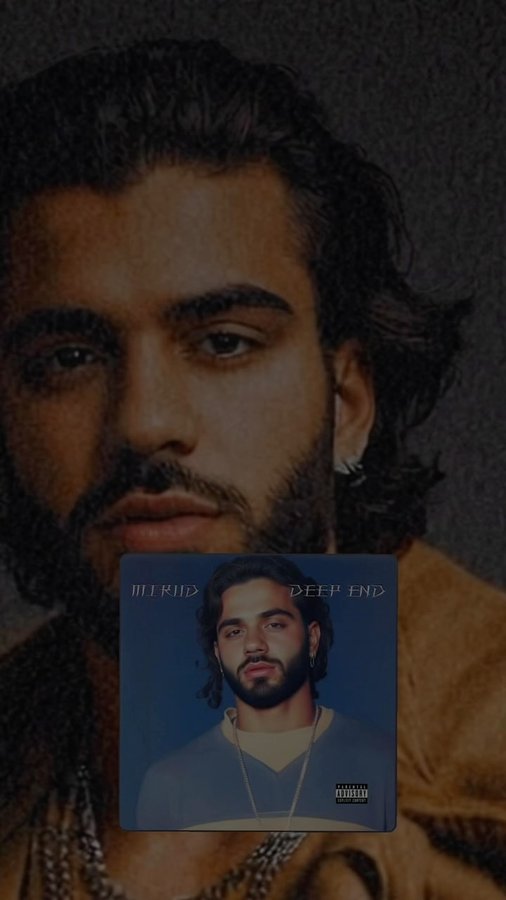 Instagram post by @mirudofficial for Spotify for Artists. Caption reads: 🌊🎶 Dive into the vibes of my new single “Deep....