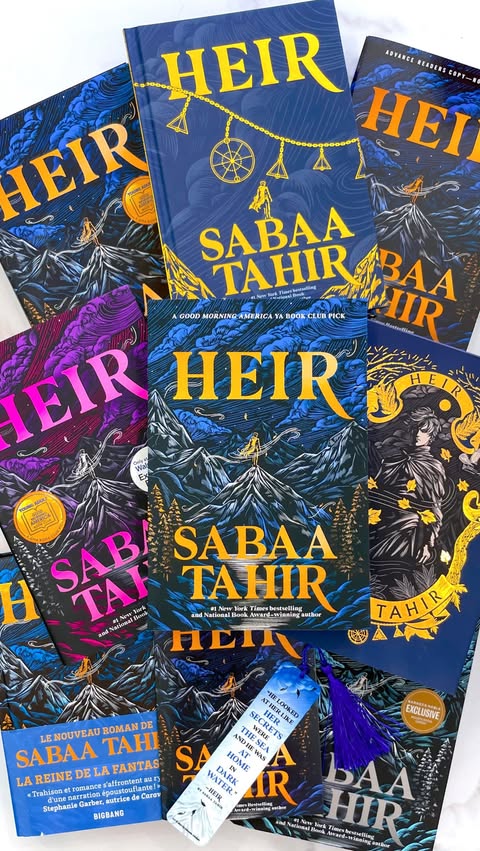 Instagram post by @sabaatahir for Penguin Teen. Caption reads: [...] copies of the same book? Thank you to....
