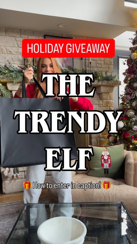 Instagram post by @theramblingredhead for Lumineux by Oral Essentials. Caption reads: DAY TWO GIVEAWAY: The Elf that’s in her
TRENDY era....