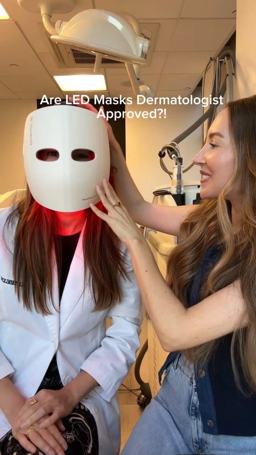 Instagram post by @jillian.gottlieb for Therabody. Caption reads: It’s @drclairederm approved! #therabodypartner.