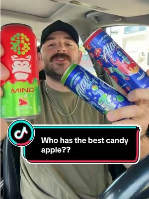 TikTok post by @gargoylegains for Gorilla Mind. Caption reads: Comparing Gorilla Minds new candy apple to the og....