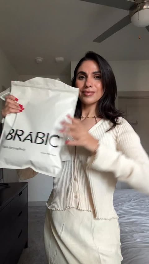 Instagram post by @israaodeh_ for Brabic. Caption reads: @brabic__official celebrates every women’s [...].
