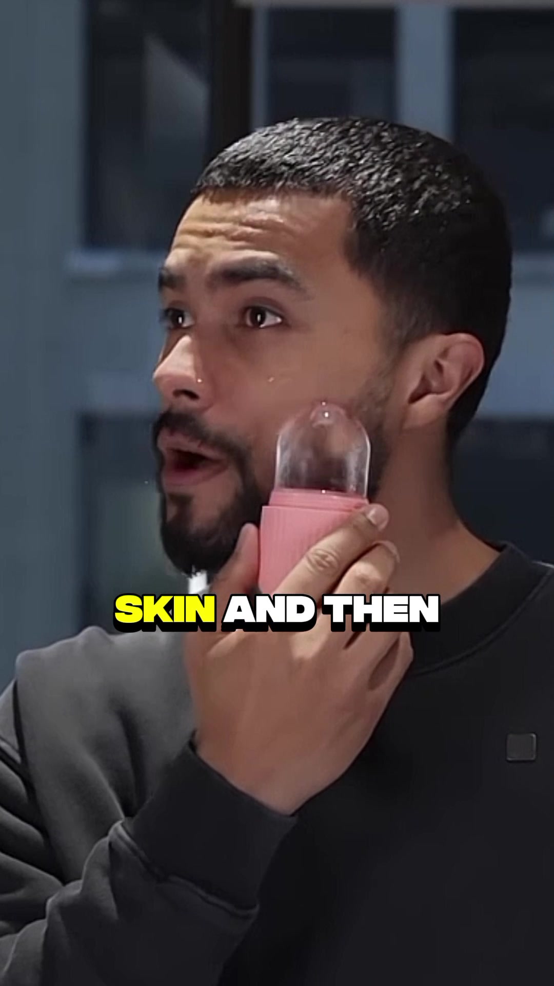 TikTok post by @joseczuniga for PMD Beauty. Caption reads: If you still have acne after washing your face....