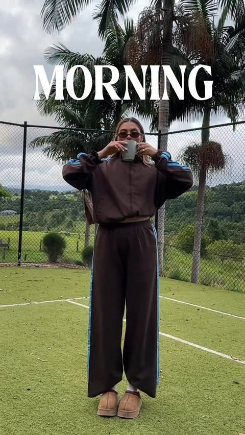 Instagram post by @__gracefield for Beginning Boutique. Caption reads: morning, noon and night with @beginningboutique....