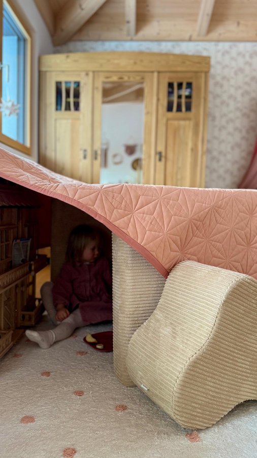 Instagram post by @theosartfromtheheart for Wigiwama. Caption reads: Motherhood is the place where the dreams of....