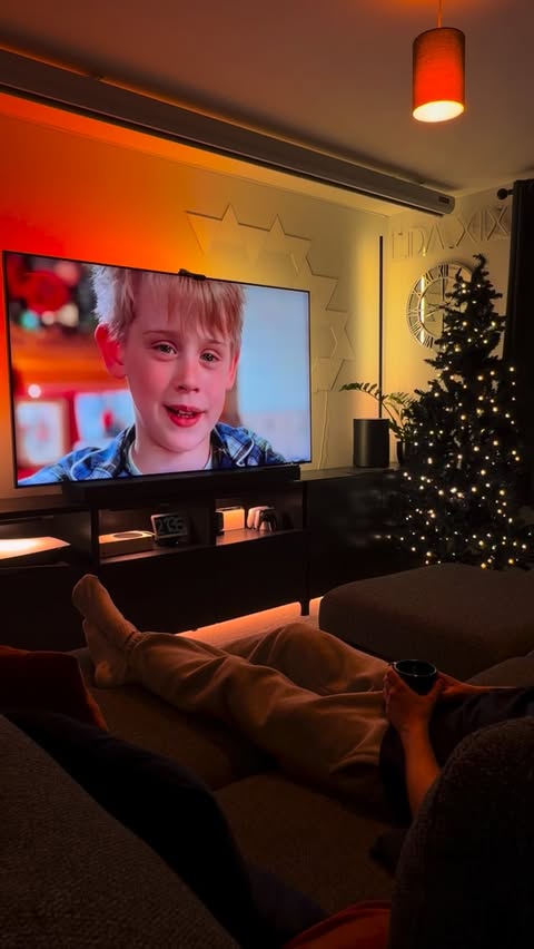 Instagram post by @ldaxix for Govee. Caption reads: I love this time of year, and the @goveeofficial....