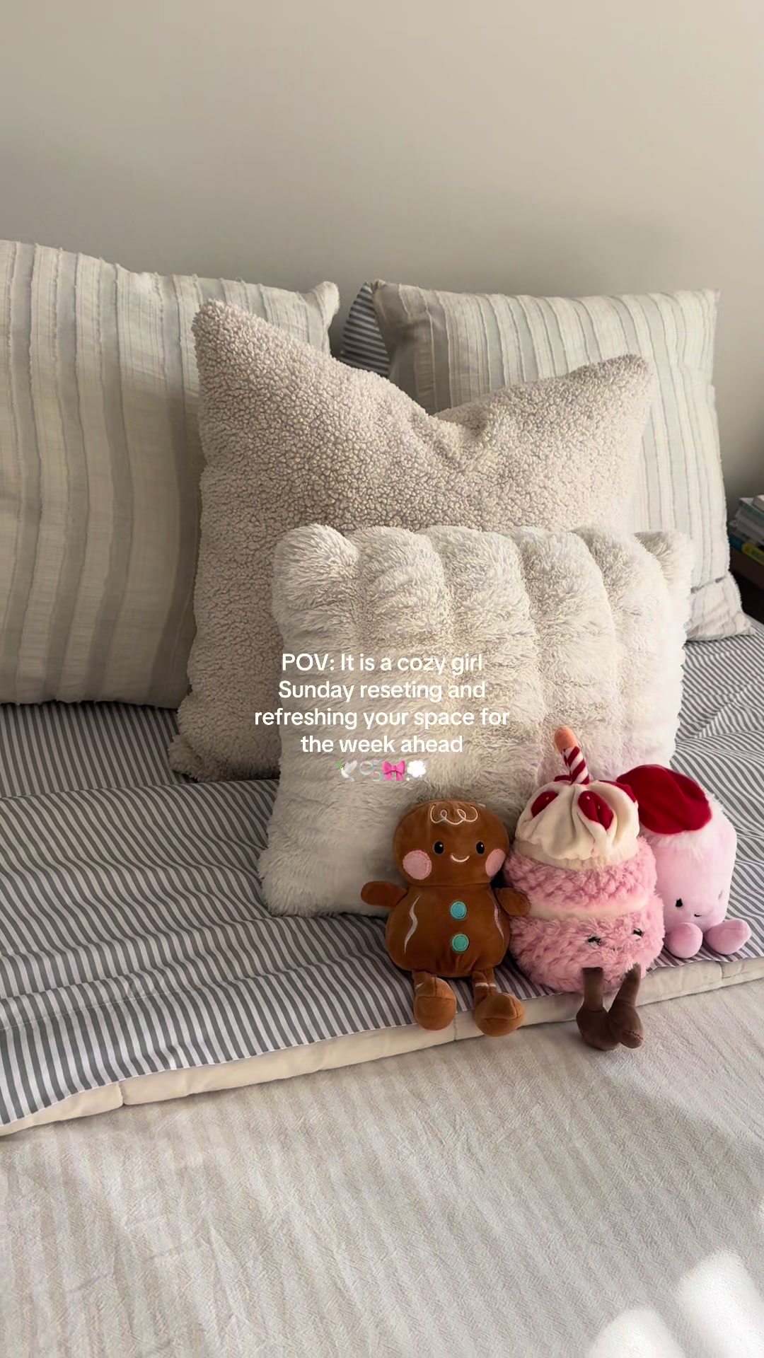 TikTok post by @stickwithitfitness for SET ACTIVE. Caption reads: POV: It is a cozy girl Sunday reseting and....