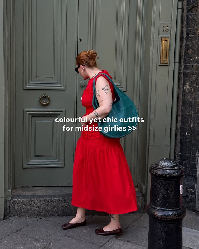 Instagram post by @lucyroseford for Monsoon. Caption reads: I love playing with colour, patterns and....