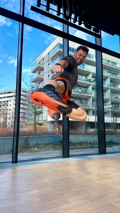 Instagram post by @zielakko for LES MILLS. Caption reads: [...] #createdwithadidas adidaslesmills @adidas....