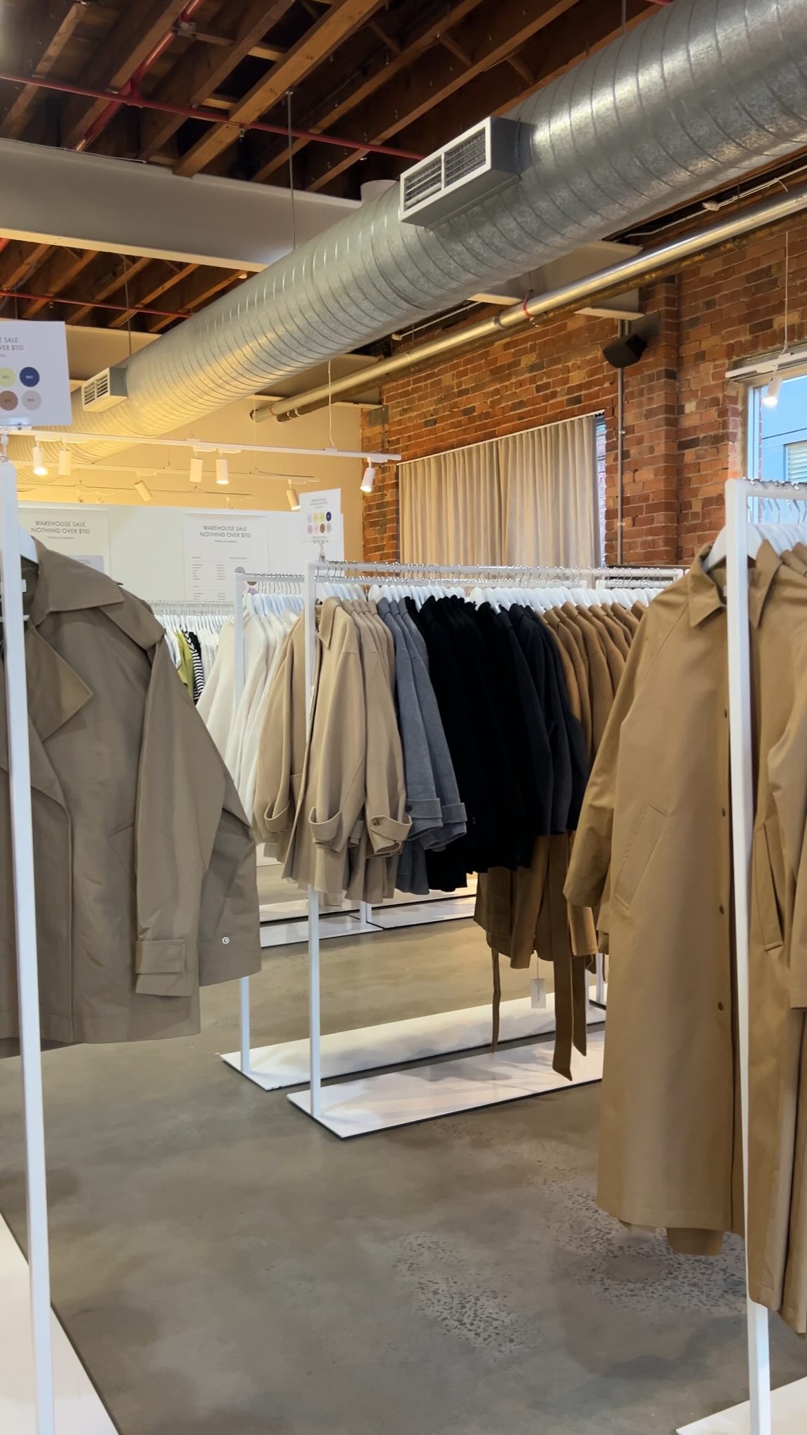 Instagram post by @australian.fashion.sales for Assembly Label. Caption reads: @assemblylabel Warehouse Sale
 18th to the 21st of....