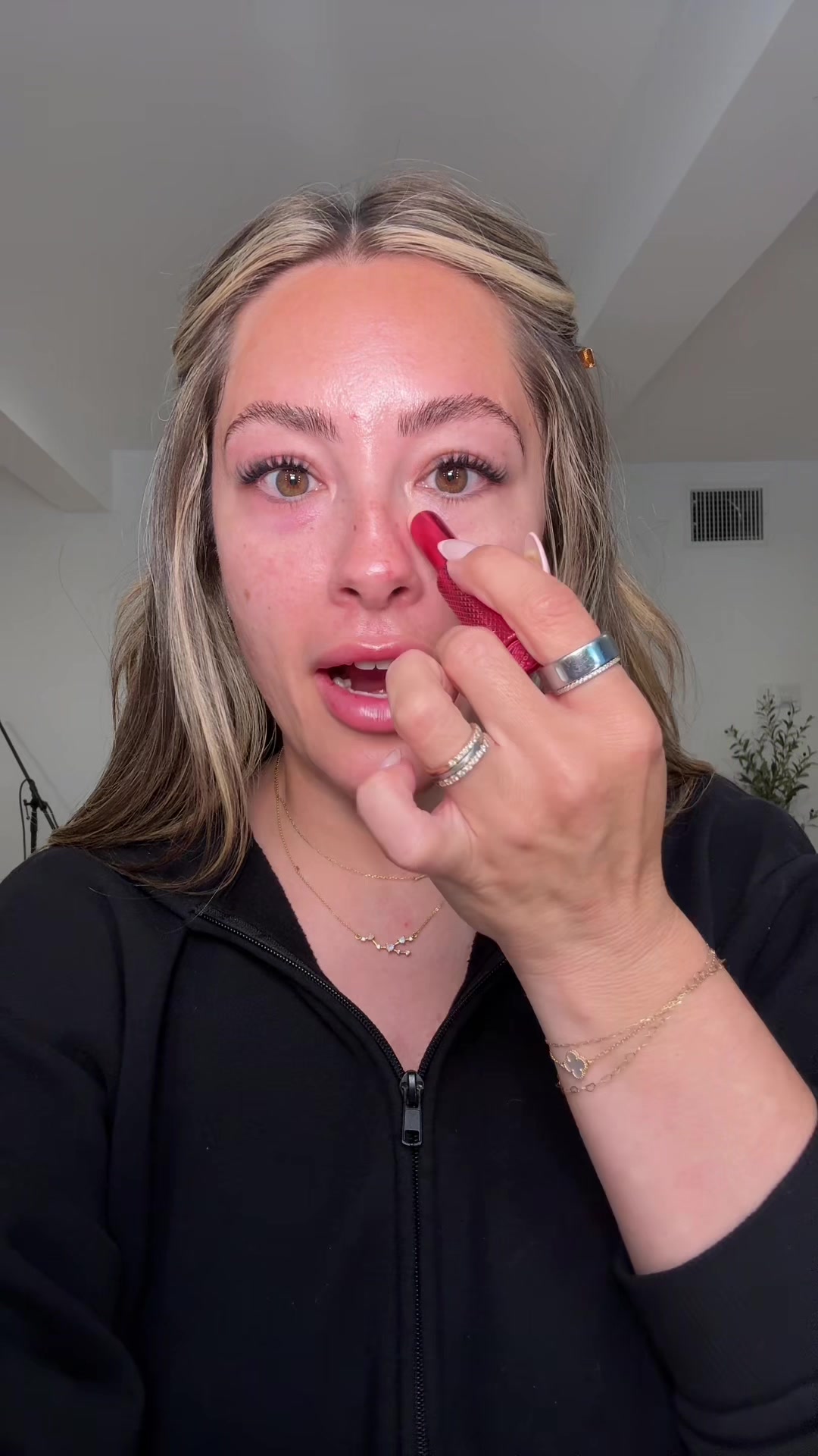 TikTok post by @itsmekelsc for Doll 10 Beauty. Caption reads: This @Doll 10 Beauty x @Erica Taylor collab is....