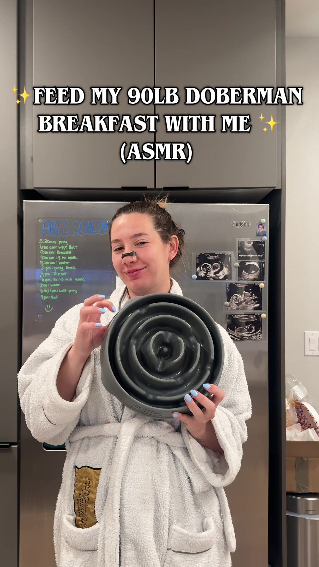 TikTok post by @th4yorks for Bernie's Best. Caption reads: The best breakfast for the big baby Codes: @Open....